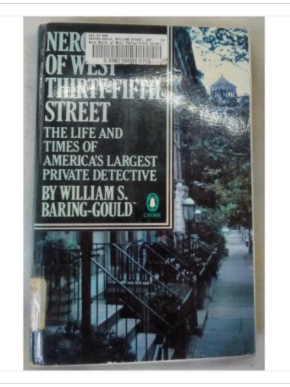 Nero Wolfe of West Thirty-Fifth Street The Life and Times of Books 1983 PB